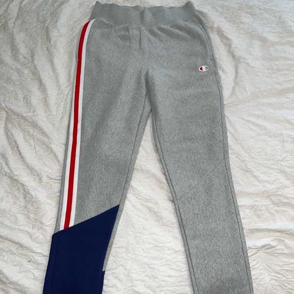 CHAMPION Womens Colorblock Jogger Sweats - Picture 2 of 7